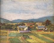 Egon Schiele Landscape in Lower Austria (mk12) oil painting picture wholesale